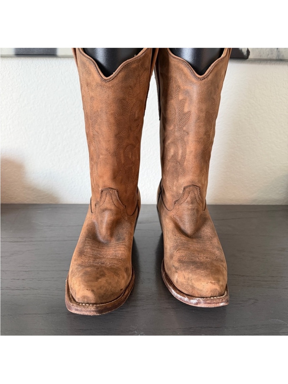 Corral Boots Tan Leather Cowgirl Boots